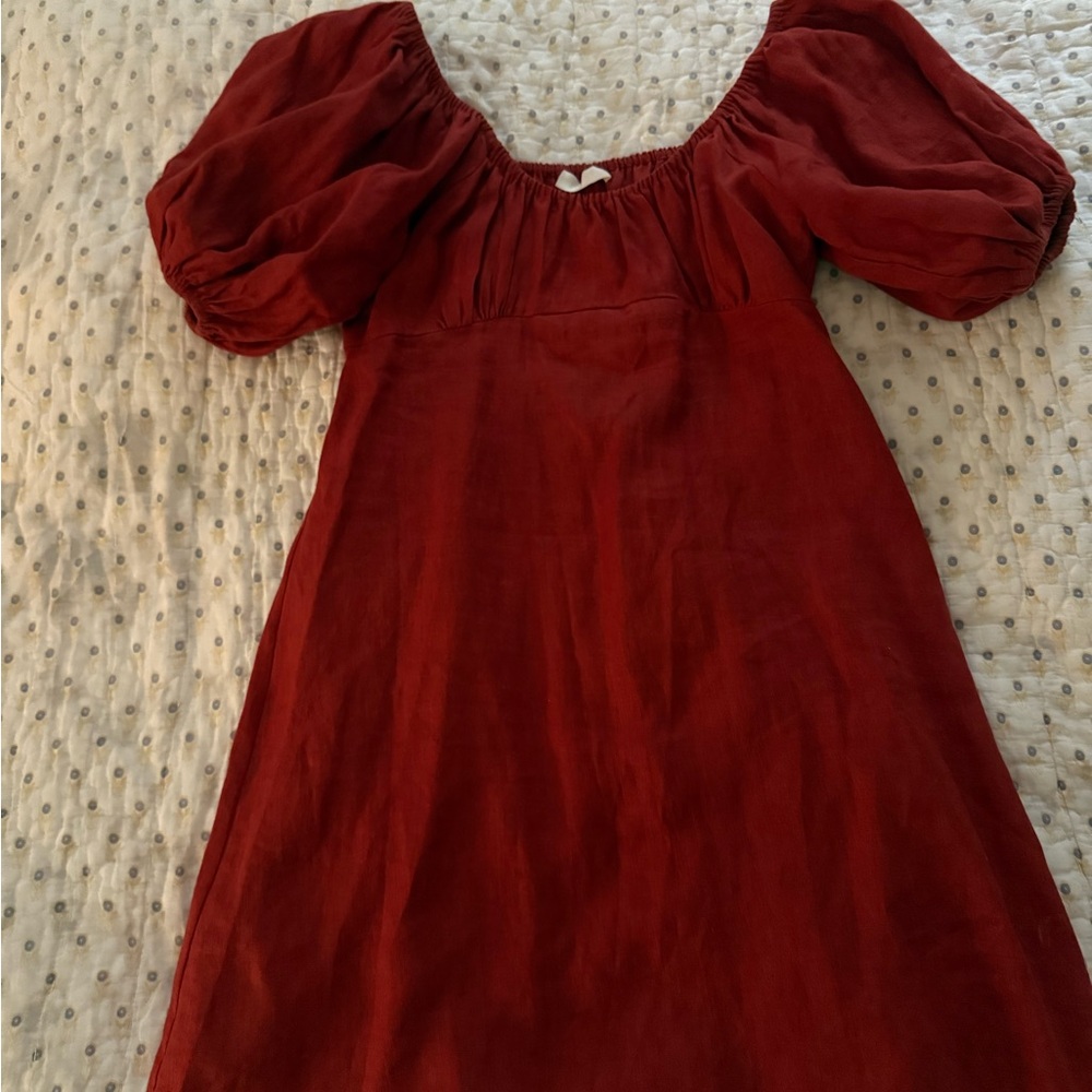 Posse Dove Linen Dress - Picture 6 of 7